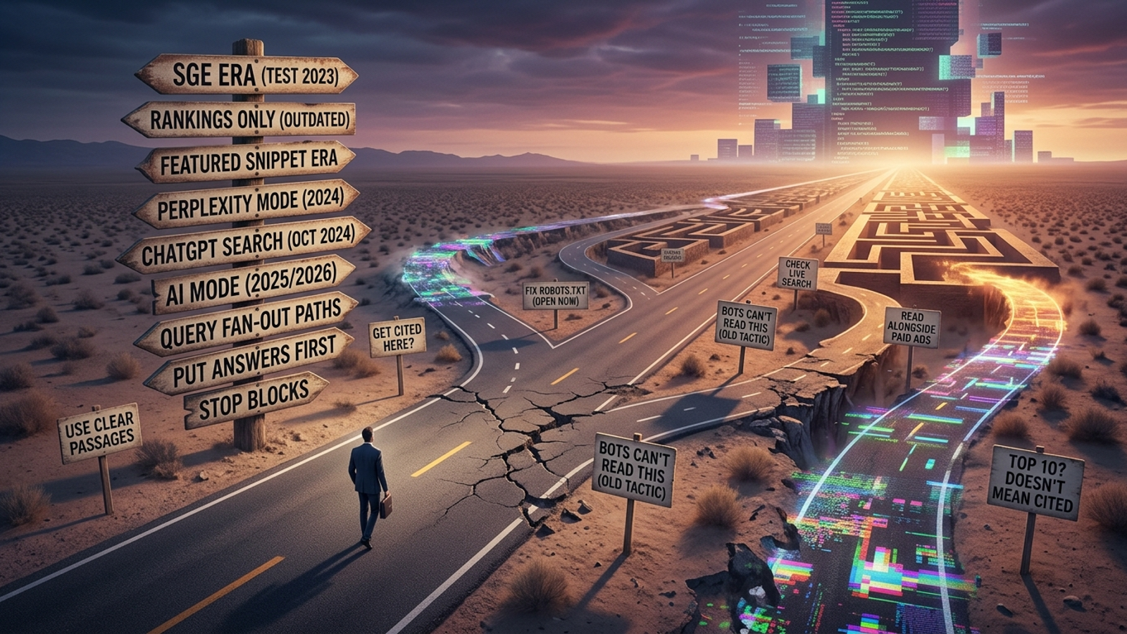 Cover image for: How AI Search Changed Its Sources: A Timeline from SGE to AI Mode
